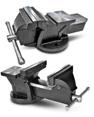 Profesyonel Ağır Hizmet Yüksek Hassasiyetli Kırılmaz Örslü Masa Tezgah Mengenesi 150 mm