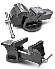 Profesyonel Ağır Hizmet Yüksek Hassasiyetli Kırılmaz Örslü Masa Tezgah Mengenesi 125 mm