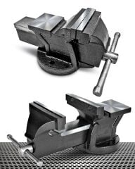 Profesyonel Ağır Hizmet Yüksek Hassasiyetli Kırılmaz Örslü Masa Tezgah Mengenesi 80 mm