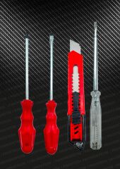 PRO 9 Parça Yankeski Karkaburun Pense Maşalı Boru Anahtarı Yıldız Ve Düz Tornavida 9 Tamirci Seti