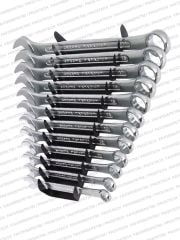 16 Parça Krom Çelik 12 Kombin Anahtar Takım  Pense,Yıldız Tornavida Kargaburun,Yankeski Ful set