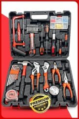 Premium Akülü Vidalama Matkap Özel Alışım 129 Parça Kalite  Çelik Profesyonel Alet Takım Full Set