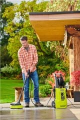 150 Bar 8 MT Elektrikli Yüksek Basınçlı Oto Yıkama Zemin Temizleme Makinesi Çelik Takviyeli Hortum