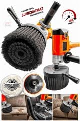 Su Sıçratmaz Fırça Yüksek Mikron Premium Kalite Dikey Koltuk Fırçalama, Yıkama Cila Polisaj Makinesi