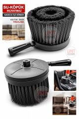 Pro Seri Yüksek Mikron Su Sıçratmayan Yumuşak Koltuk Halı  Oto Kuaför Yıkama Polisaj Fırçası