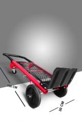 Pratik Genel Kuklanım Yükseklik Ayarlı Çok Amaçlı El Arabası Yük Taşıma Arabası