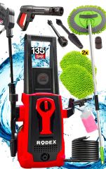 Turbo 135Bar Bakır Sargılı Musluk ve KovadanÇekme BakırMotor Yüksek BasınçlıBahçe Oto YıkamaMakinesi