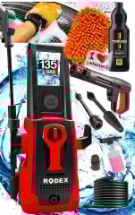 Bakır Sargılı Musluk ve Kovadan Çekme Bakır Motor 135Bar Yüksek Basınçlı Bahçe Oto Yıkama Makinesi