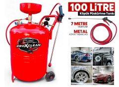 100 Litre Profesyonel Kalın Metal Köpük Püskürtme Köpük Tankı