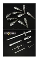 Profesyonel Cr-V Çeliği 120 Parça  1/2 Ve 1/4 Torx Cırcırlı Lokma  Anahtar Takımı Bits Uç Full Set