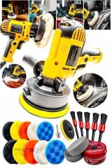 Hobi Pro Zımpara Parlatma Pasta Cila Polisaj Makinası Detay Kuaför Fırçalı 22 PARÇA Takım