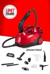 Turbo Motor Çok Fonksiyonlu Buharlı Detay Halı Koltuk Temizlik Makinası - Buharlı Temizleyici