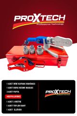 Premium Seri Boru Kaynak Mini Makina Seti Plastik Boru Kaynak Makinesi Aksesular Hediyeli