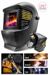 Otomatik Colormatik Kararan Kaynak Baş Maskesi Kolormatik/colormatik Kaynak Makinesi Maskesi