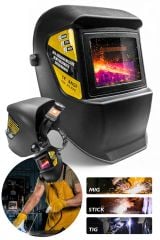 Kararan Kaynak Baş MaskesiOtomatik Colormatik Kolormatik/colormatik Kaynak Makinesi Maskesi Aksesuar