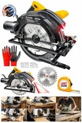 Hassas Açılı Kesim Lazerli Metal Şanzuman 185 Mm Sunta Kesme Daire Testere Makinesi