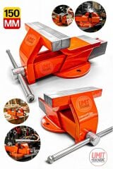 150 Mm Profesyonel Kalite Yüksek Hassasiyetli Ağır Hizmet Yüksek Hassasiyetli Masa Tezgah Mengenesi