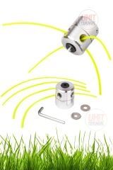 Çok Fonksiyonlu Motorlu Tırpan Ot Çim Biçme Universal Metal Başlık