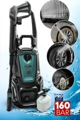 Profesyonel Kovadan Çeker Zemin,Cam,Halıi,koltuk Yıkama 2200W 160 Bar Basınçlı Yıkama Makinesi