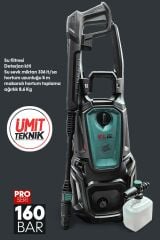 Profesyonel Kovadan Çeker Zemin,Cam,Halıi,koltuk Yıkama 2200W 160 Bar Basınçlı Yıkama Makinesi