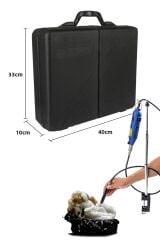 Profesyonel Standartlarda İşçilik 350PCS Çift Makineli Gravür Oyma Dremel Taşlama Zımpara Kesme Seti