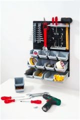 Duvar Panel Seti 43 Parça Hobi Garaj Set Avadanlık Combo Set