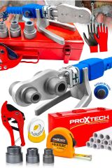 Full Takım Premium Kalite PPRC Metal Çanta Plastik Boru Kaynak PRC Mini Makina Seti