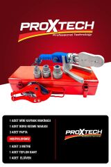 Premium Kalite PPRC Metal Çanta Plastik Boru Kaynak PRC Mini Makina Seti Full Takım