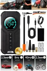 Dijital Kablosuz Hızlı 180psi Taşınabilir Lastik Şişirici PowerBank Akü Şarj Çakarlı Hava Kompresörü