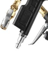 Havalı Basınç Göstergeli Saatli Lastik Şişirme Metal Basınıç Gösterge Hava Tabancası Set