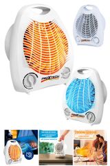 Mobil Premium Sessiz 3 Kademeli Devrilme Sensörlü 2000 Watt Elektrikli Fanlı Isıtıcı-soğutucu