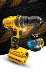 Yeni Nesil Ultimate Tork Darbeli  Lion Akülü Vidalama Matkap 100 Pcs Ultimate Set