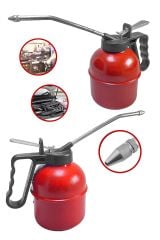 Profesyonel Endüstriyel  Kırmızı Metal Yağdanlık 500CC
