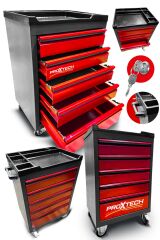 Garaj Ustası  Otomatik 5 Çekmeceli Mekanik  Alet Dolabı  Atölye Usta Graj  Takım Arabası (BOŞ))