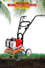 Yüksek Performans Yeni Özel Seri Benzinli PROX52CC 52cc 16kg Benzinli Mini Çapalama Makinası