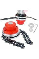 Zincirli Tırpan Başlığı Canavar Başlık Benzinli Tırpan Üniversal