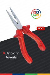 Yüksek Kalite Kırmızı Şeffaf No7 Pense Kargaburun Yankeski A6 Musluk Boru Anahtarı Fort Pense Set