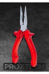 Yüksek Kalite Kırmızı Şeffaf Saplı 3 lü kombine  Pense Kargaburun Yankeski Profesyonel Set