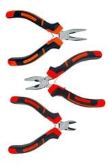 Yüksek Kalite Mini 3lü kombine Pense Kargaburun Yankeski Mini Kombine Set