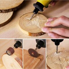 Yüksek Kalite 152 Parça Gravür Cam Oyma Delme Parlatma Taşlama Zımpara Dremel Gravür Oyma Kit