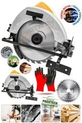 Usta Set Premium Kalite Taşlama Ahşap,Metal,Plastik Sunta Açılı Kesme Daire Testere Combo Set