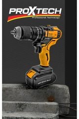 Ultimate Toks Darbeli PVC Çantalı Kömürsüz Bakır Motor, Güçlendirilmiş Vidalama Matkap Premium Set