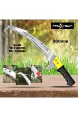 PROXTECH Kartal Teleskopik Sap Takmalı 380mm Budama Testeresi 180mm Katlanır Budama Testeresi Cep