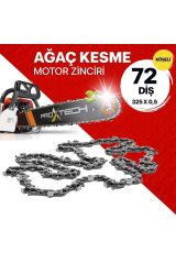 PROXTECH Profesyonel Yüksek Keskinlik,325/0,5-72 (36) Köşeli Motorlu Testere Zinciri  36 Diş