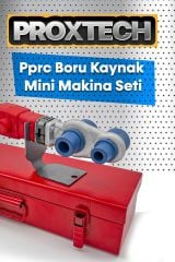 PROXTECH Kaydırmaz Kalınlaştırılmış Metal Çanta Panel Pprc Boru Kaynak Mini Makina Seti Makas Hediye