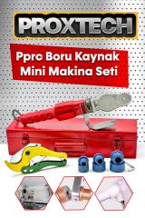 PROXTECH Kaydırmaz Kalınlaştırılmış Metal Çanta Panel Pprc Boru Kaynak Mini Makina Seti Makas Hediye
