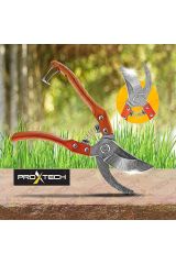 Proxtech Katlanabilir Emniyetli Cep Bahçe Budama Testeresi 180 mm  Dal Budama Makası  2li Set