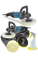 PROXTECH  Profesyonel 6 Kademeli Devirli Koltuk Yıkama Zımpara Pasta Cila Polisaj Makinesi