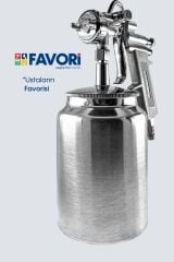 Proxtech Craftex Profesyonel Aluminyum Pnömatik  Atomizer  1000 Ml 45psı Boya Püskürtücü Tabancası