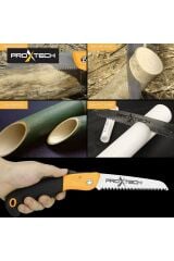 PROXTECH Çok Fonksiyonlu Katlanır Emniyetli  El Testeresi Bahçe Budama Ev,Hobi,Kamp ve Avcıar için U